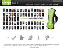 Tablet Screenshot of clingo.com